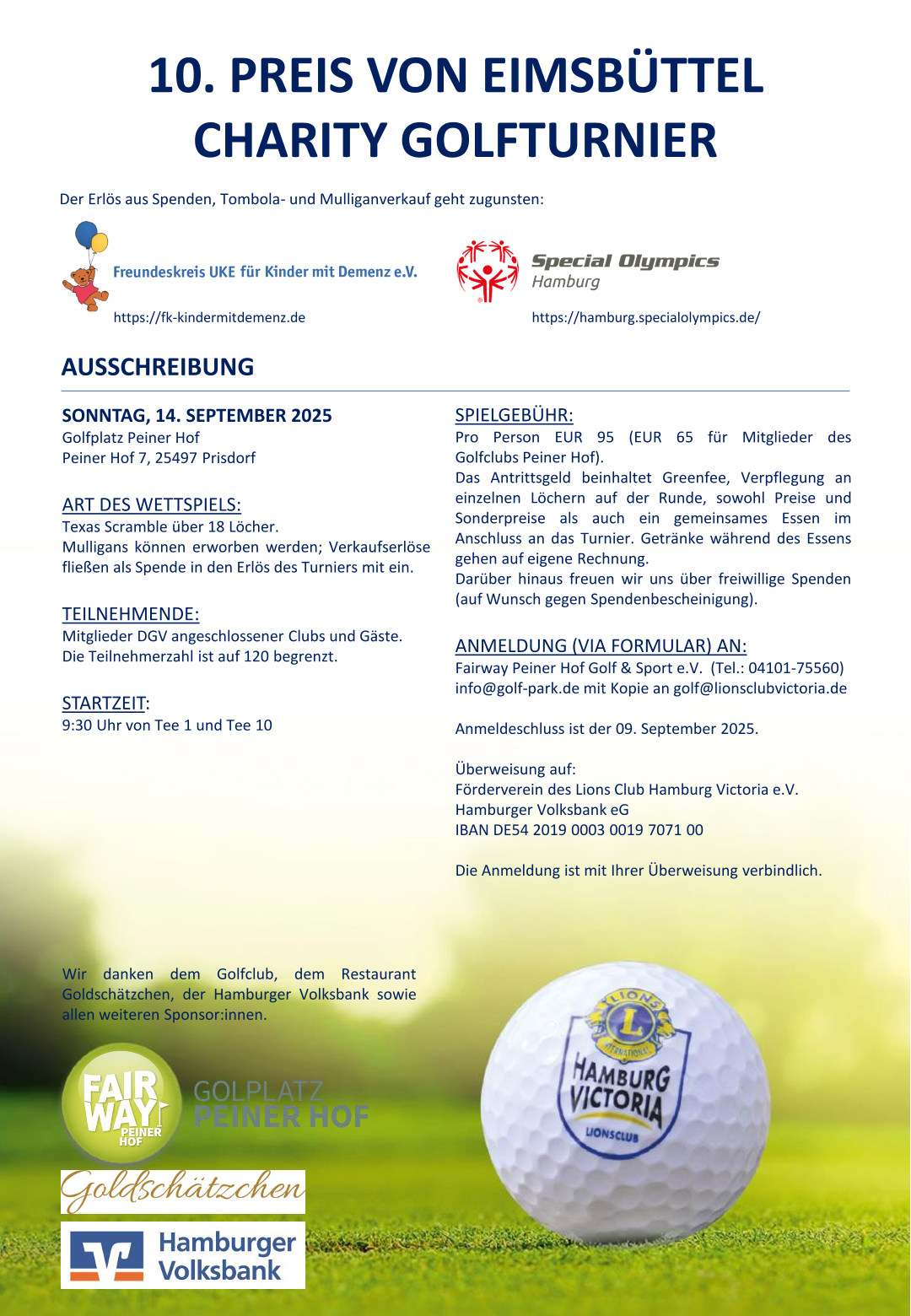 LC Victoria Charity Golfturnier